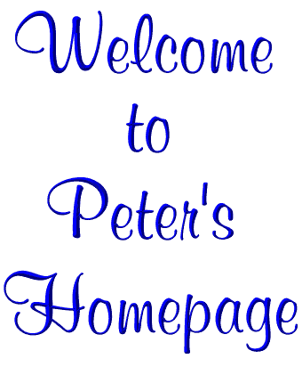 Welcome to Peter's Homepage